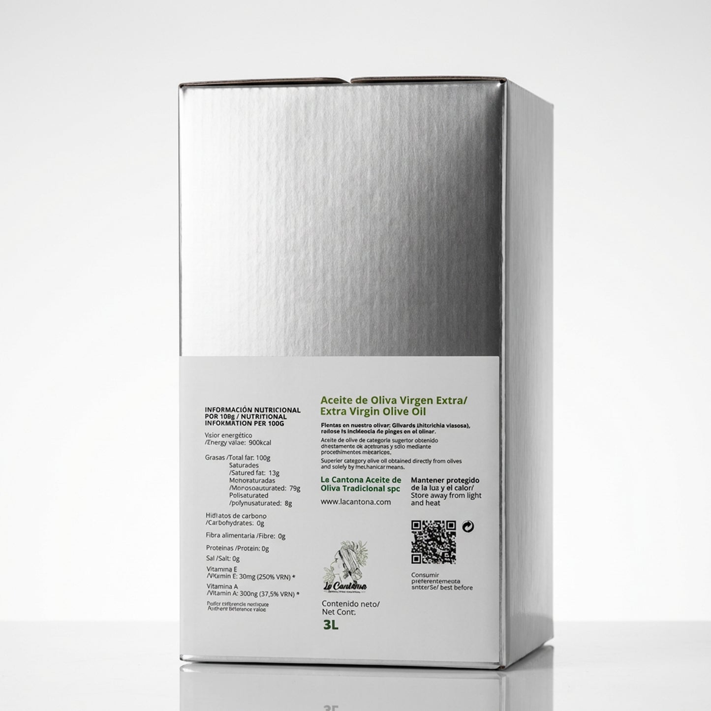 AOVE Picual Virgen Extra - BagInBox 3L - Cosecha Temprana 2025