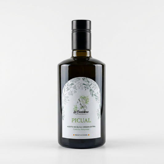 Natives Olivenöl Extra Picual – Flasche 500ml – Frühe Ernte 2025
