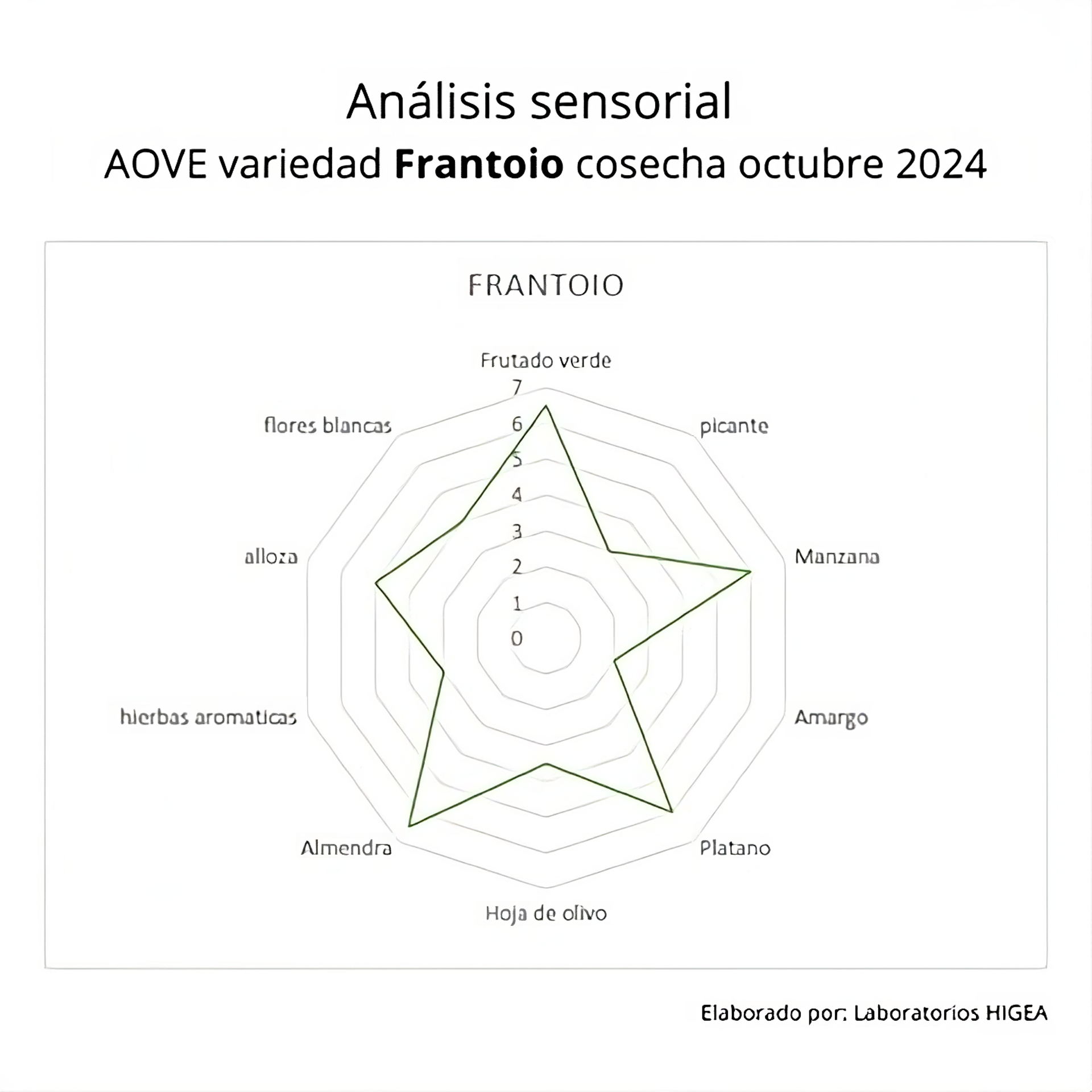 AOVE Frantoio - Botella 500ml