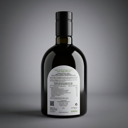 AOVE Frantoio - Botella 500ml - Cosecha Temprana 2025