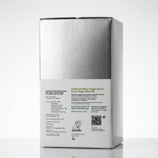 AOVE Picual Virgen Extra - BagInBox 3L - Cosecha Temprana 2025