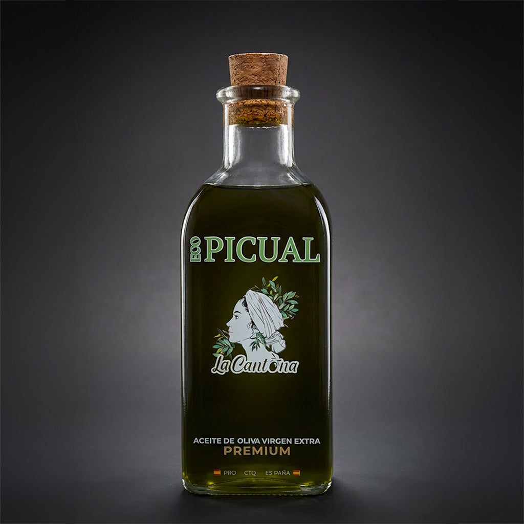 AOVE Picual ecológico - Botella 500ml - Cosecha Temprana 2025